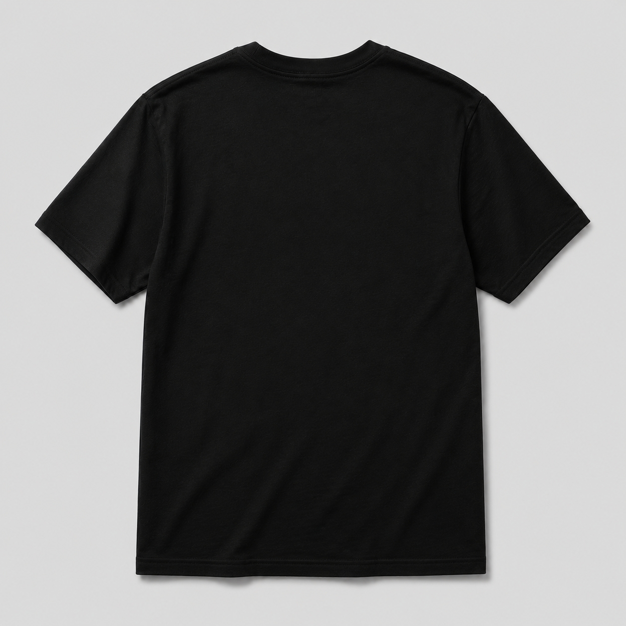 Black Altstar crew-neck t-shirt, short sleeves, plain front