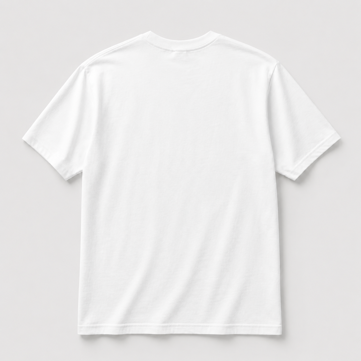 White Altstar crewneck T-shirt, plain back